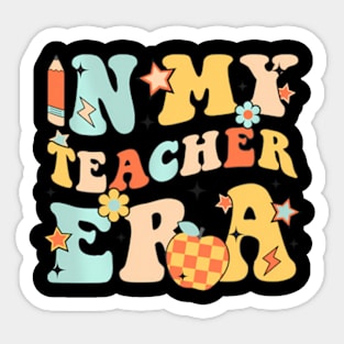 In My Teacher Era Groovy Teacher Sticker